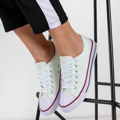 OUTLET Женские белые кроссовки Noenoes - Обувь