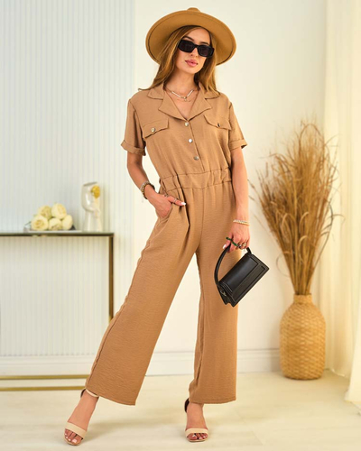 Royalfashion Женский длинный комбинезон