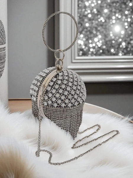 Royalfashion Torebka damska kula z cyrkoniami Velora Bloom