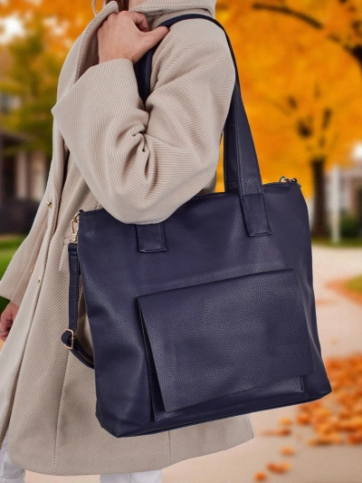 Didelė moteriška eko odos shopper tipo rankinė „Moon Whisper“