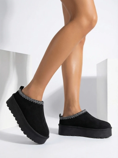 Royalfashion Trumpi batai panašūs į moteriškus sniego batus Fesio