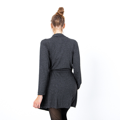 Женский кардиган цвета графит