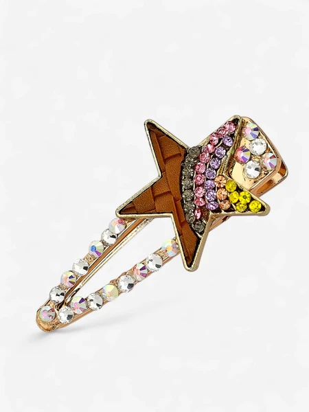 Royalfashion Spinka do włosów z gwiazdką - StellaLuce: Kosmiczny Blask!