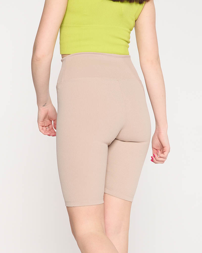 Smėlio spalvos moteriškos dviračių antblauzdžiai - Drabužiai