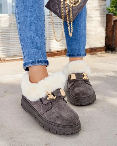 Royalfashion Женские короткие сапоги a'la snow boots Dobis