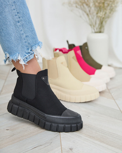 Royalfashion Juodi moteriški aukštakulniai Nexeri