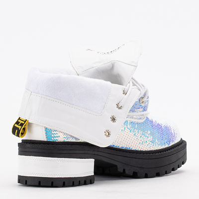 Moteriški kulkšnies batai su Wysey holografiniais blizgučiais - Avalynė