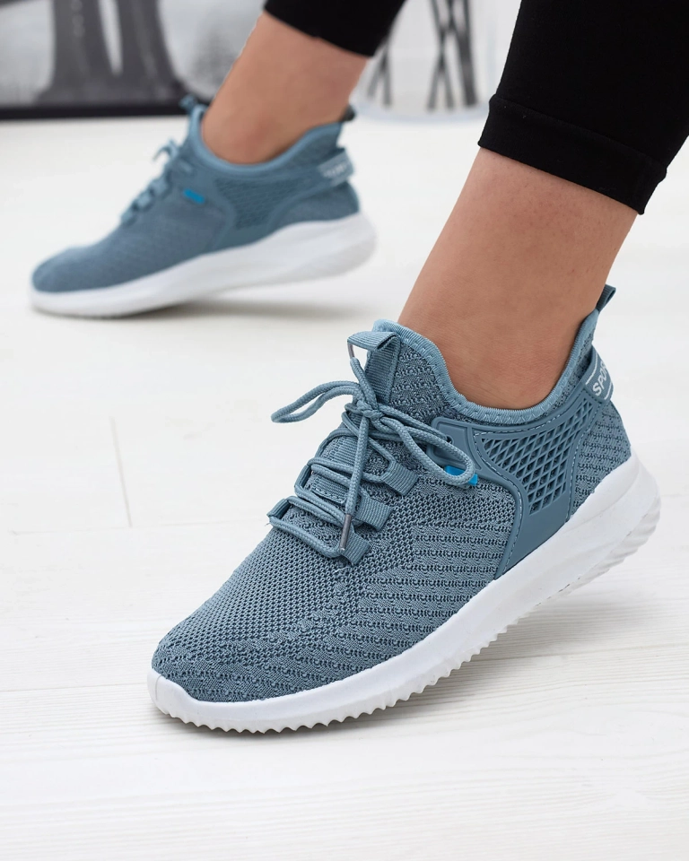 Синие женские спортивные туфли из ткани Terxis- Footwear