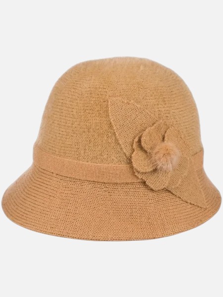 Женская шляпа-котелок с украшением Pearl Belle