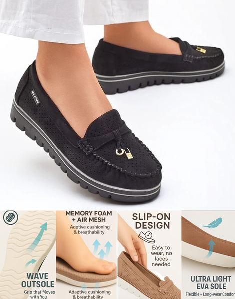 Royalfashion Šnordamos moteriški mokasinai Elissas