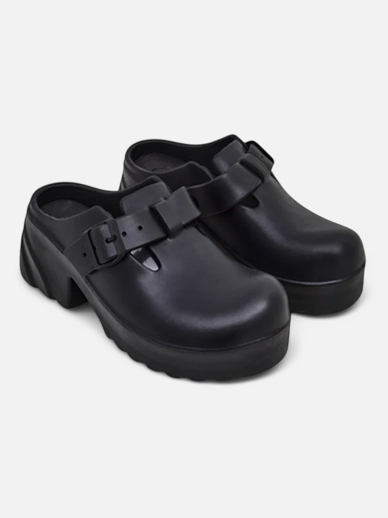 Royalfashion Женские резиновые сандалии на каблуке Voxones