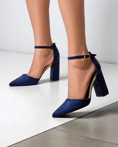 Royalfashion Moteriški ekologiško suede kulniukai Calde