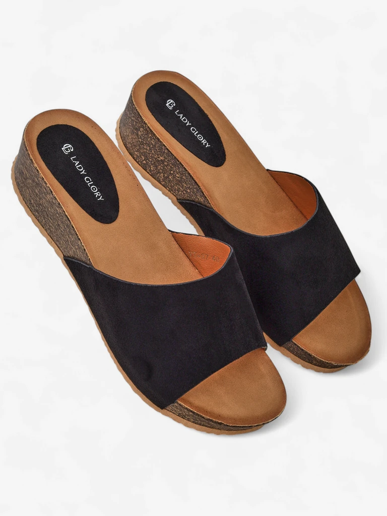 Royalfashion Женские сандалии на низком каблуке Maderas