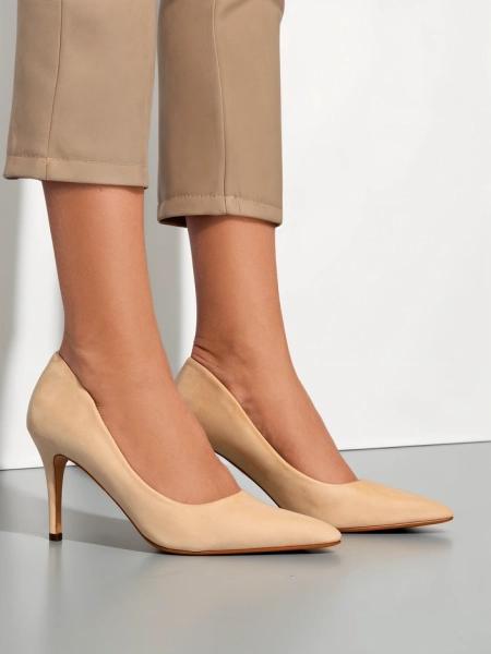 Royalfashion Moteriški ekologiški suede aukštakulniai Scazze