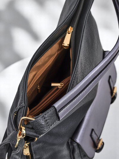 Royalfashion Didelė moteriška rankinė GoldenEase Shopper