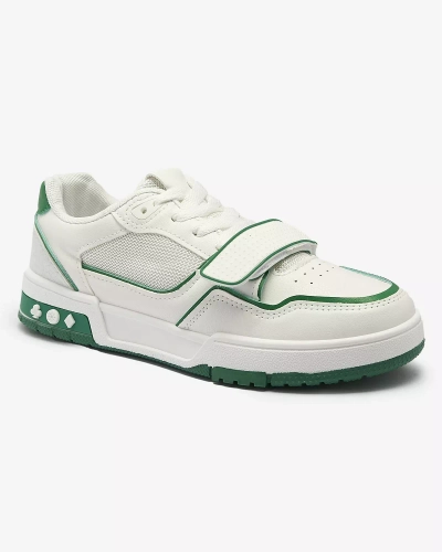 Baltos ir žalios spalvos moteriški sportiniai bateliai Xirrat- Footwear