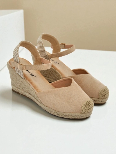 Royalfashion moteriškos pleištinės basutės Solara espadrilės