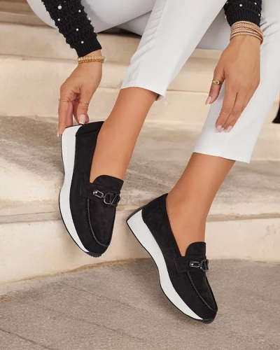 Royalfashion Elegantiški moteriški mokasinai Zoli