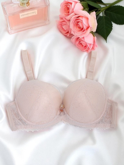 Royalfashion Moteriška push-up liemenėlė su nėriniais Coco Lift