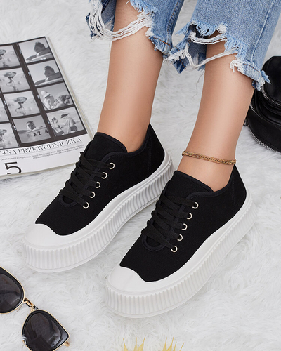 Royalfashion Женские тканевые кроссовки Litteg