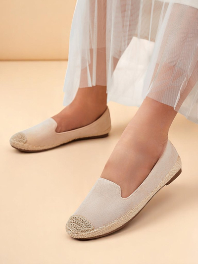 Royalfashion moteriškos espadrilės iš eko zomšos Bombei