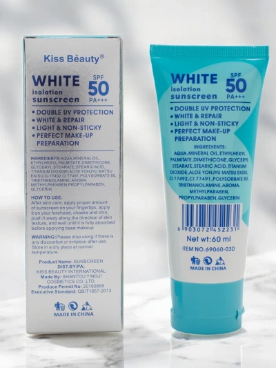 Kiss Beauty saulės kremas 50 SPF 60ml