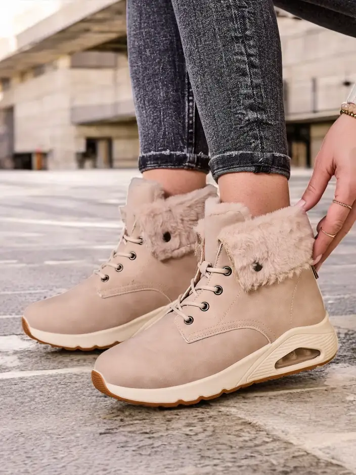 Royalfashion Женские кеды с утеплителем Mjon