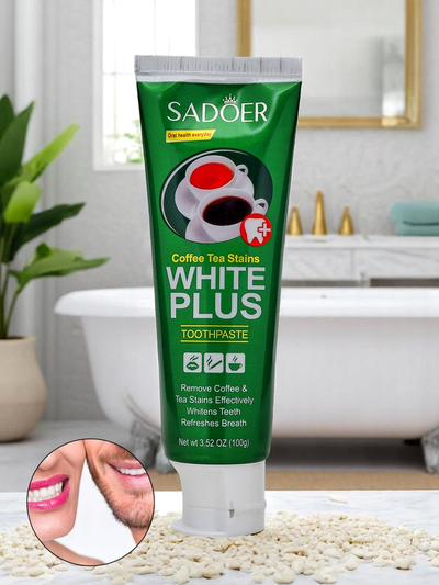 Balinanti ir dėmes šalinanti dantų pasta