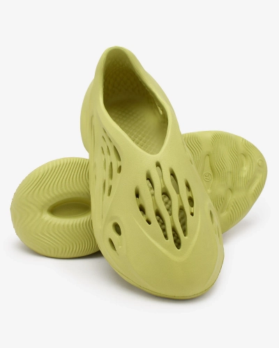 Royalfashion Зеленые женские спортивные туфли с вырезами Loydi