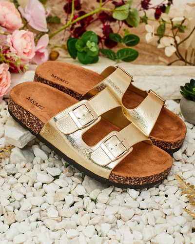 Royalfashion Женские шлепанцы на плоской подошве Rill