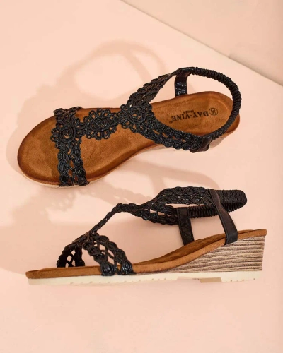 "Royalfashion" Moteriški sandalai su subtiliu viršumi "Millis"