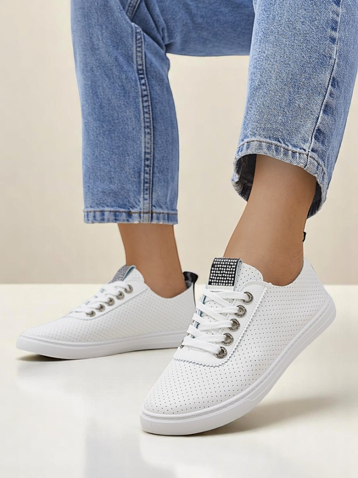 Royalfashion женские эко-кожаные кроссовки PureWalk