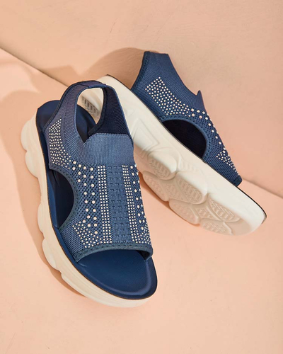 "Royalfashion" Moteriški sandalai su volino viršutine dalimi