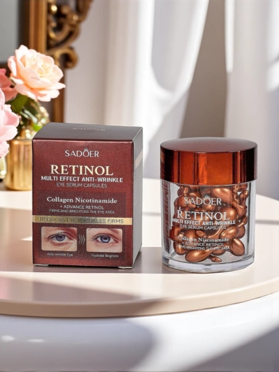 Sadoer Athena Retinol Collagen – kapsułki pod oczy na zmarszczki 40g