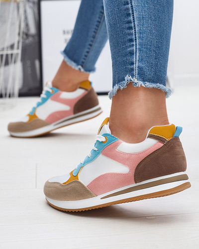 OUTLET Женские разноцветные спортивные туфли на шнуровке Semdik - Обувь
