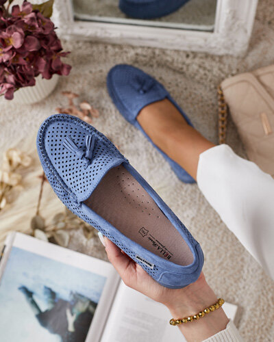 Royalfashion Женские ажурные мокасины Molaffa