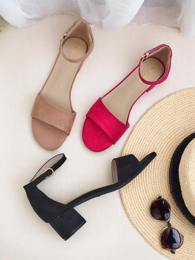 Royalfashion Women's SoftHeels Sandals – pink vibe!