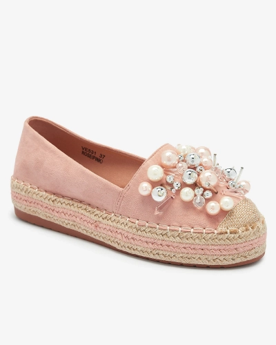Женские эспадрильи розового цвета Feyla- Footwear