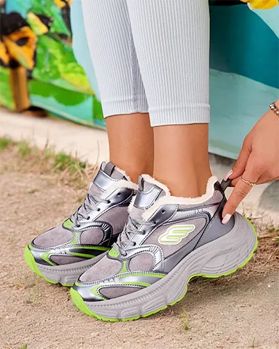 Royalfashion Женские утепленные кроссовки Cimen