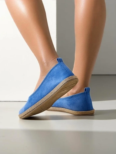 Royalfashion moterški ekokožos espadrilės Aroles