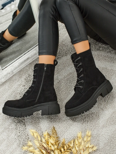 Eko zomšos moteriški aulinukai-batai Velisse