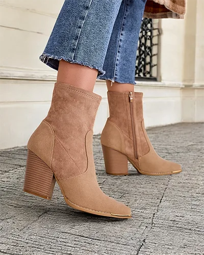 Royalfashion Moterų ekologiškos derevos gležinės ant kulno Gris