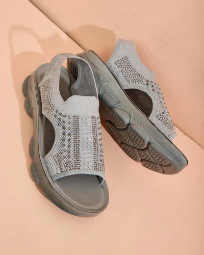 "Royalfashion" Moteriški sandalai su volino viršutine dalimi