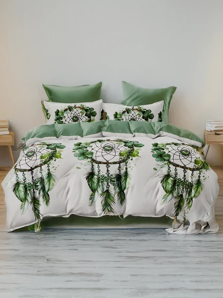 Royalfashion Raštuota patalynė 180x200 komplektas 3 DALYS