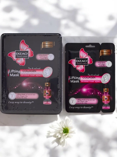 DIZAO - Serumas ir kaukė su kolagenu 6g + 36g x 10vnt