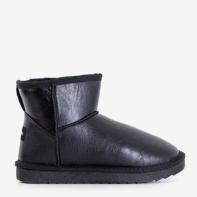 Czarne śniegowce dziecięce Yola - Obuwie