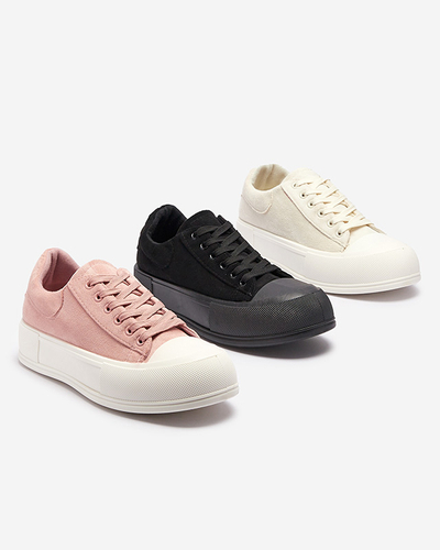 Juodi moteriški ekovamzos sportbačiai Zeobic- Footwear