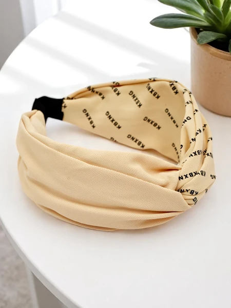 Royalfashion Plaukų lankelis su pintais raštais Laras