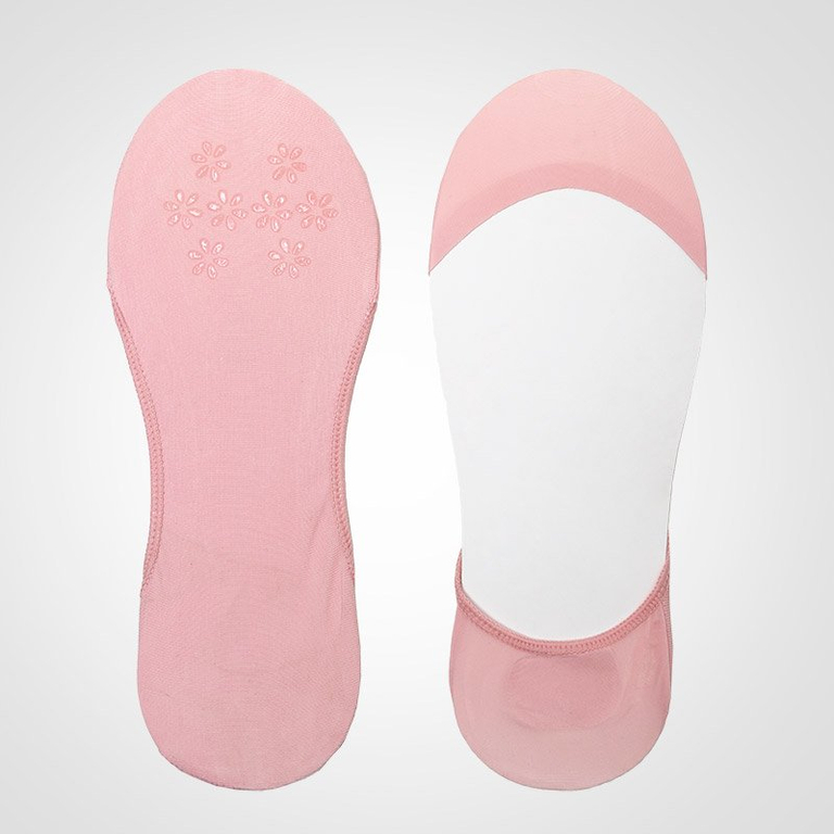 Moteriškos rožinės balerinos kojinės ant kulkšnių - Kojinės