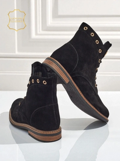 Auliniai batai moterims Aurelia Romano iš natūralios zomšos – rudi, su kailiuku